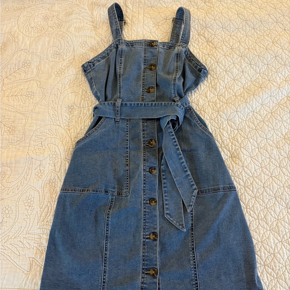SO Medium Blue Denim Dress